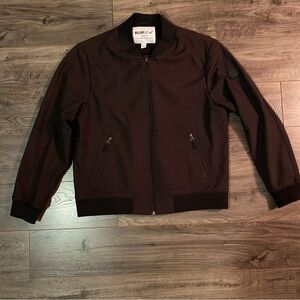 William Rast bomber jacket fleece lined men’s large